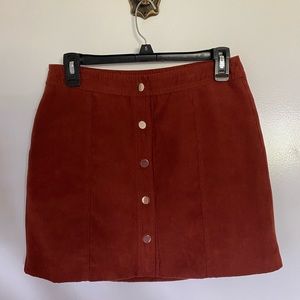 Size Medium, Forever 21 skirt.